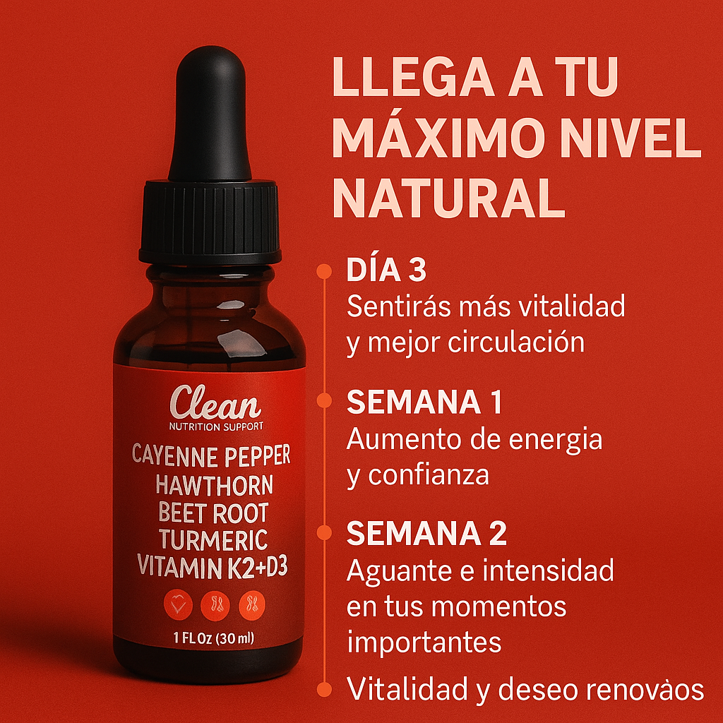 Tu energía al máximo nivel, de manera 100% natural🔥🔥