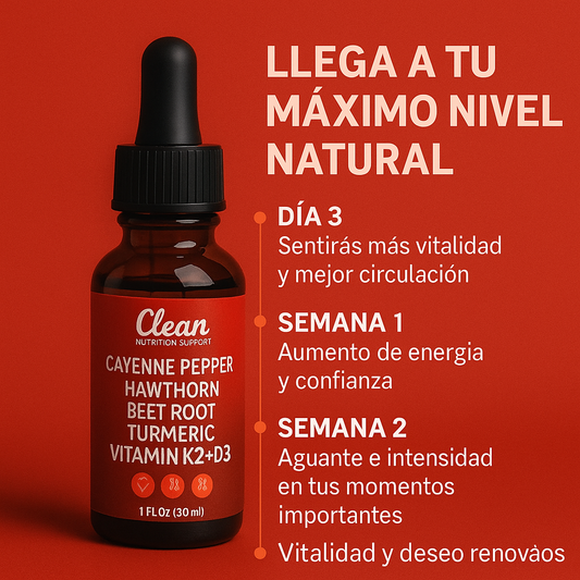 Tu energía al máximo nivel, de manera 100% natural🔥🔥